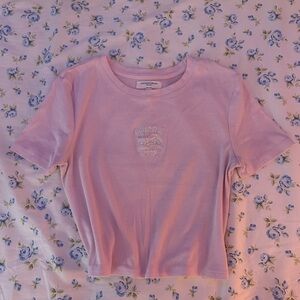 Grayson Threads- Pink Cropped T-Shirt
